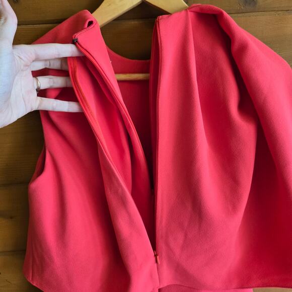 Safiyaa Alambra Grenada Long Dress Heavy Crepe NWT US 6 FR 38 Formal Maxi Gown - Picture 6 of 10